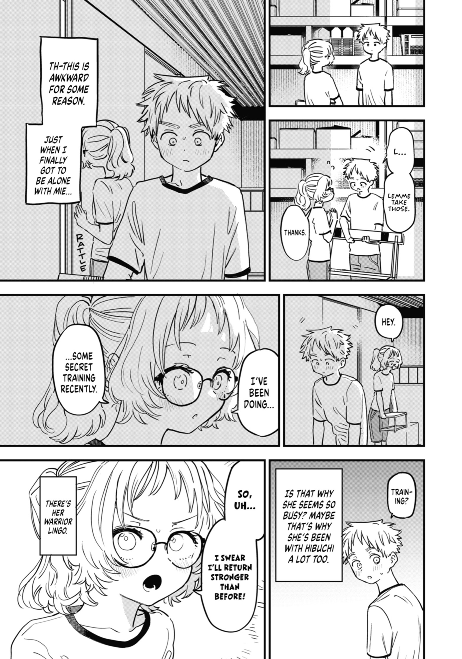 Suki na Ko ga Megane wo Wasureta, Chapter 83 image 15